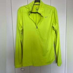 Nike Dri-FIT Running Jacket – Yellow – Size XL